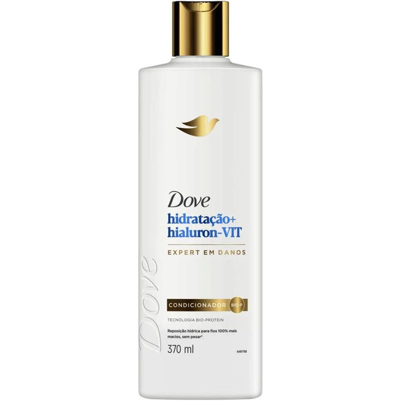 condicionador dove hidratação + hialuron-vit 370ml