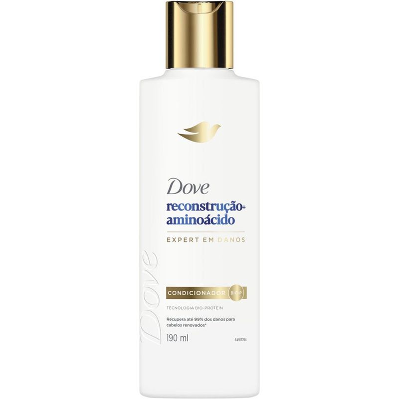 condicionador dove reconstrução+aminoácido 190ml