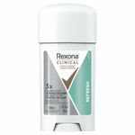 desodorante antitranspirante em creme rexona clinical refresh 58g
