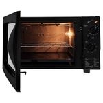 forno elétrico de bancada fischer grill black 44 litros 127v