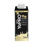 bebida láctea yopro 15g proteína sabor baunilha 250ml