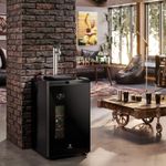 cervejeira home bar electrolux frost free 100l 127v preto eb10c