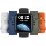 kit smartwatch unissex x-watch preto xswuqpi010a-pxpx