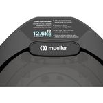 centrífuga de roupas mueller fit 12,6 kg preta