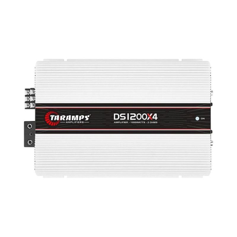 módulo amplificador automotivo full range taramps ds 1200x4 1200w rms (mp)