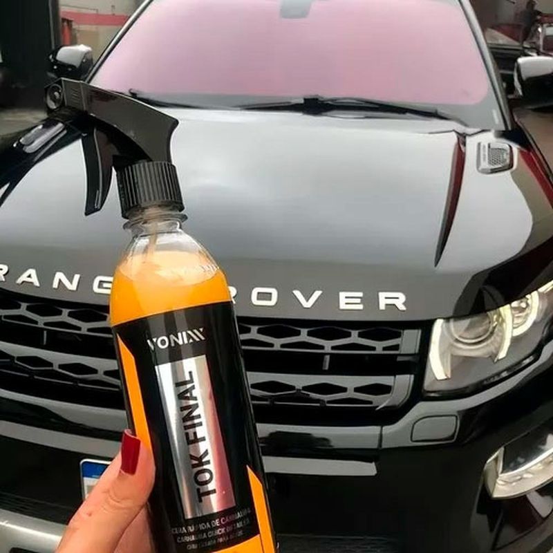 cera líquida automotiva tok final vonixx proteção de carnaúba 500ml (mp)