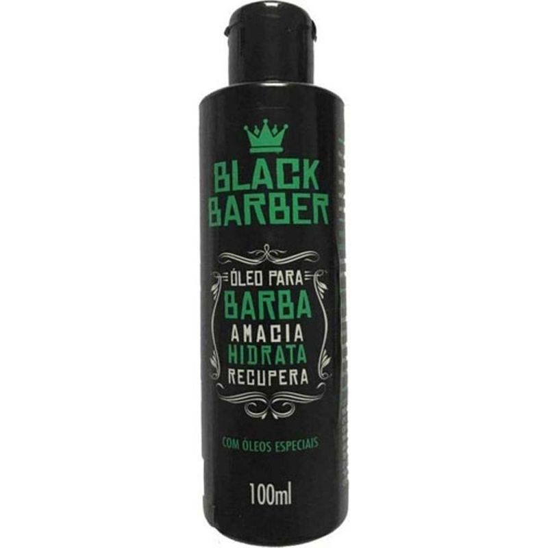 óleo para barba black barber muriel 100ml