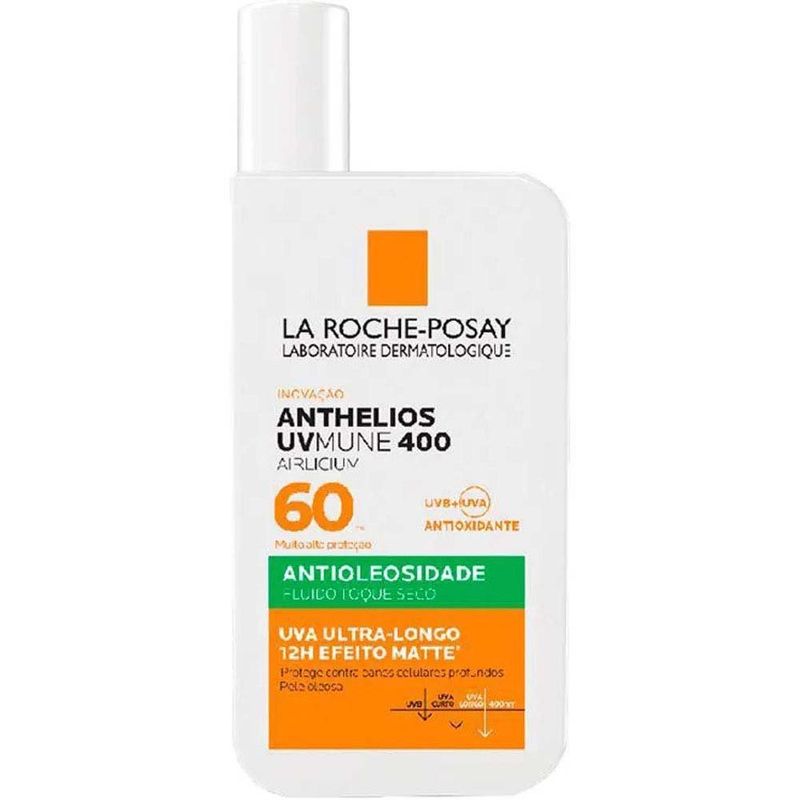 protetor solar facial la roche-posay anthelios uvmune 400 antioleosidade fps 60 40ml