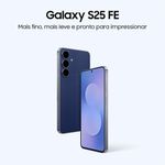 smartphone samsung s25 fe 128 gb azul tela 6.7" câmera 50mp 8gb ram