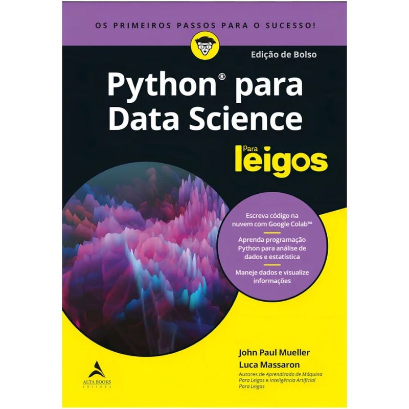 livro python para data science para leigos alta books edição de bolso (mp)
