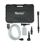 lavadora de alta pressão a bateria toyama com carregador e acessórios 18v tbt18hpw25-kc (mp)