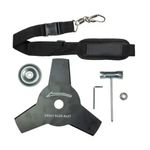 roçadeira a bateria toyama 18+18v tbt18+18bc300 com 2 baterias e carregador (mp)