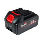 roçadeira a bateria toyama 18+18v tbt18+18bc300 com 2 baterias e carregador (mp)