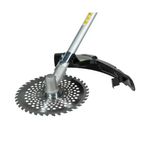 roçadeira lateral a bateria toyama 58v com bateria e carregador tbt58bcx-k (mp)