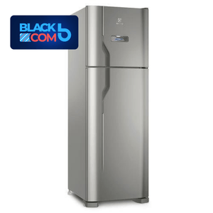 Geladeira Electrolux Frost Free 371 Litros Turbo Congelamento Duplex 127V Inox DFX41