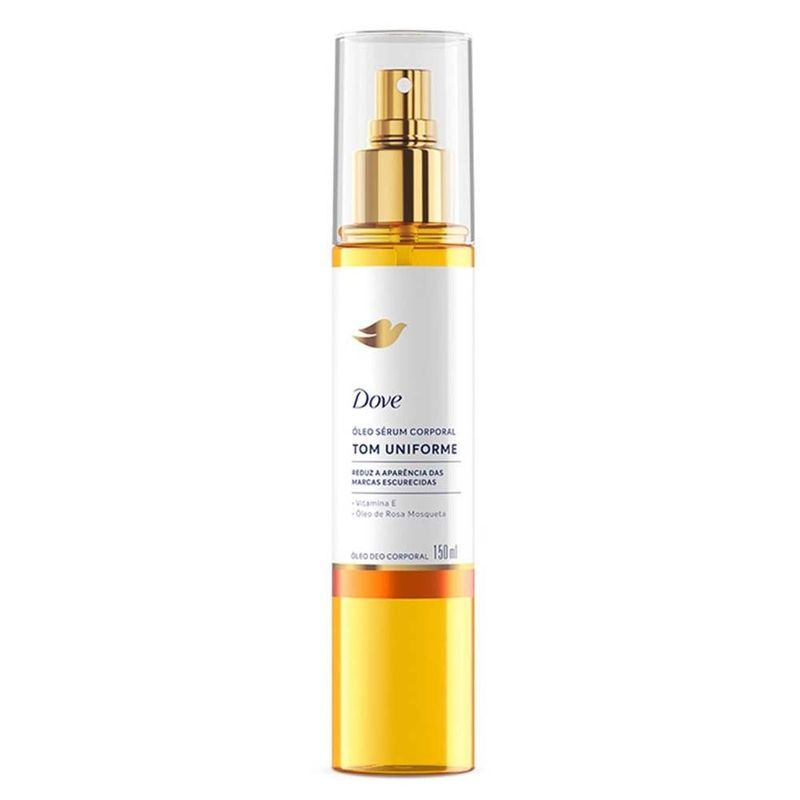 óleo sérum corporal dove tom uniforme 150ml