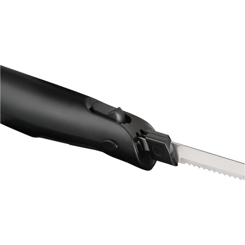 faca elétrica black+decker power blade 120w preto e inox fel150-br