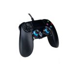 controle dazz com fio quartum para game e pc preto