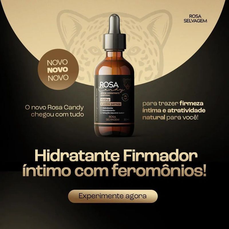 sérum hidratante corporal rosa selvagem rosa candy 30ml