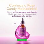 gel de massagem deslizante corporal rosa selvagem molhadinho rosa candy 30ml