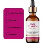 sérum lifting rosa selvagem complexo vitaminado 30ml