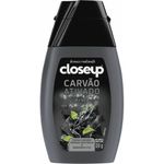 creme dental em gel closeup carvão ativado menta 100g