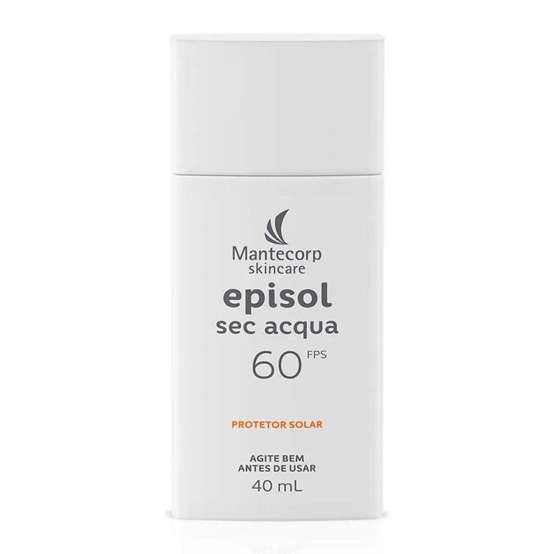 protetor solar facial episol sec acqua fps60 40ml