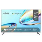 smart tv 40" mystic google tv full hd hdr10 comando de voz (mp)