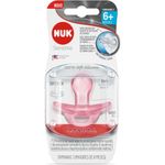 chupeta nuk sensitive soft rosa 6+