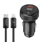 carregador veicular a'gold turbo usb-c ios 60w led (mp)