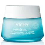 sorbet gel matte hidratação vichy minéral 89 48h 50ml
