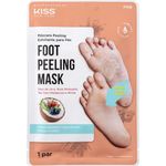 máscara peeling esfoliante para pés kiss new york foot peeling mask