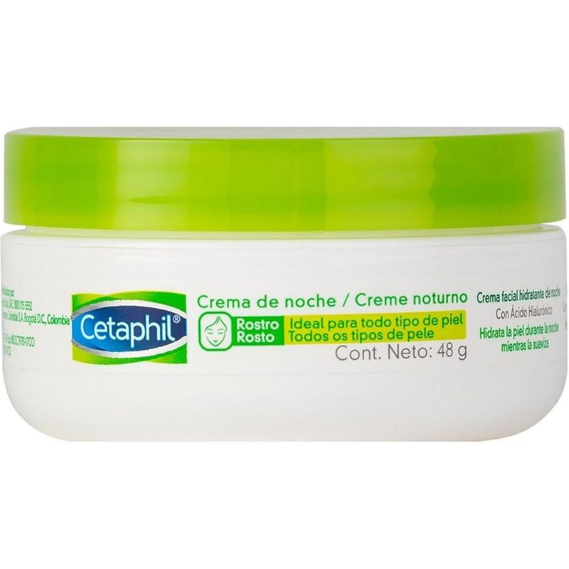 creme hidratante facial noturno cetaphil 48g