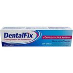 creme fixador de dentadura dentalfix ultra adesiva sem sabor 20g