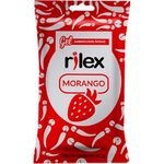 gel lubrificante íntimo rilex morango 3 sachês 5g cada