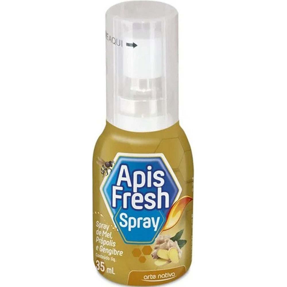 Spray Mel Própolis e Gengibre Apis Fresh 35ml