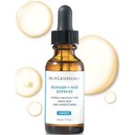 kit skinceuticals blemish + sérum facial age defense 30ml e protetor solar facial age uv defense fps 50 40g