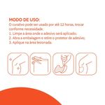 curativo para alívio de dor no joelho cremer frio 5 unidades