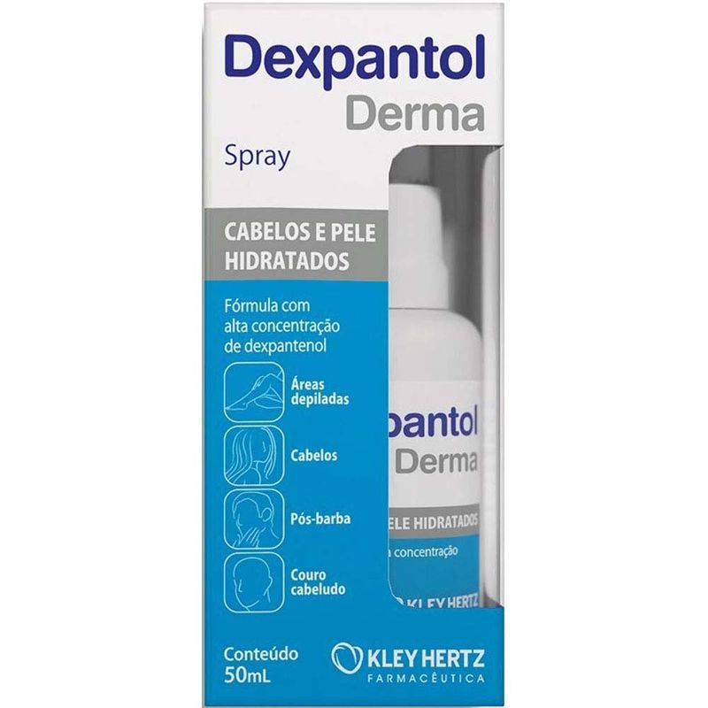 dexpantol derma solução kley hertz spray 50ml