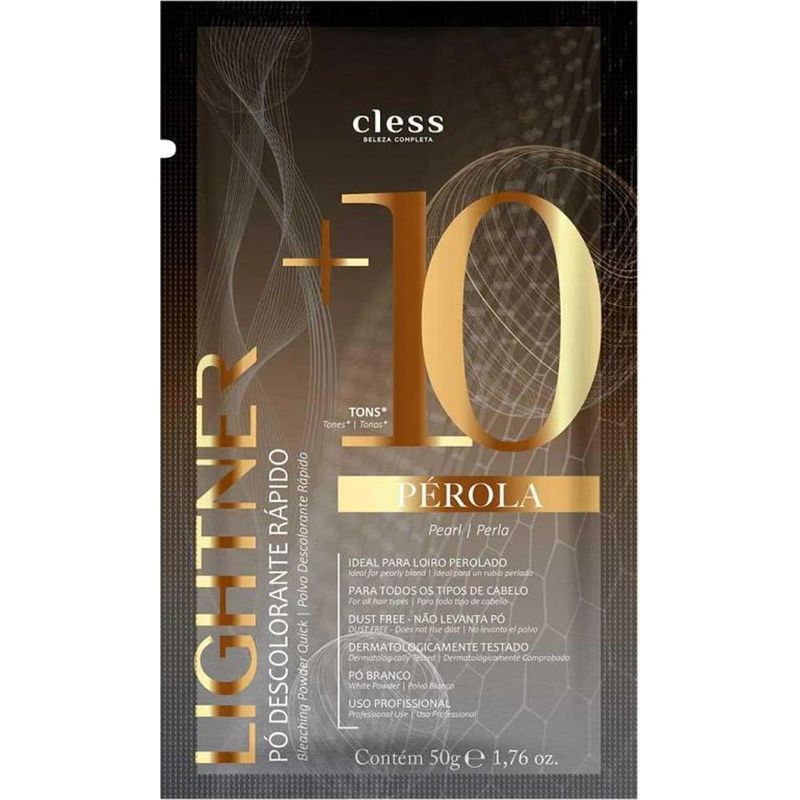 pó descolorante lightner pérola 50g