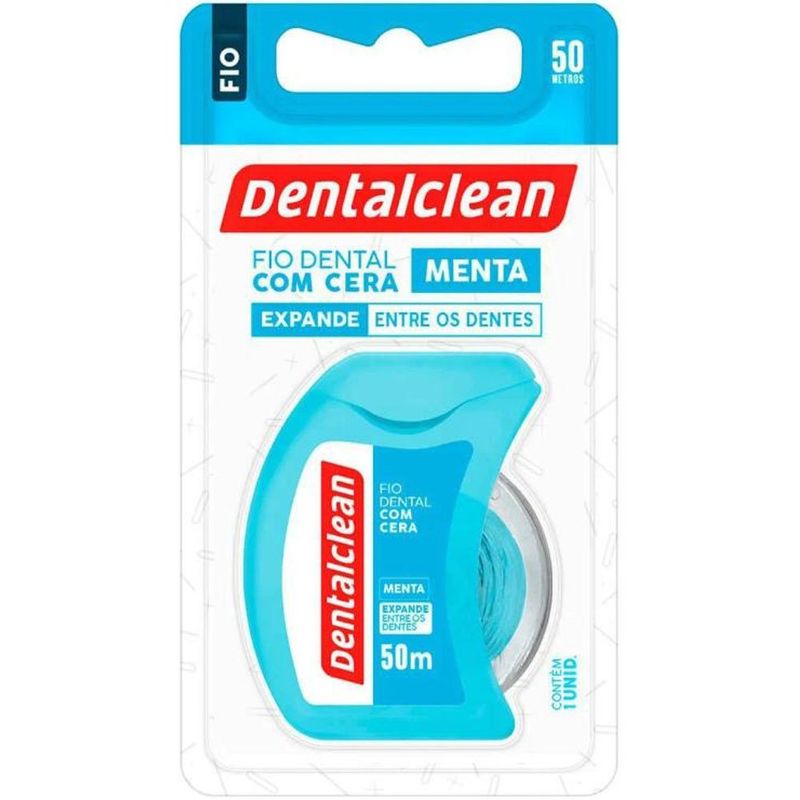 fio dental dentalclean menta fresh 50 metros