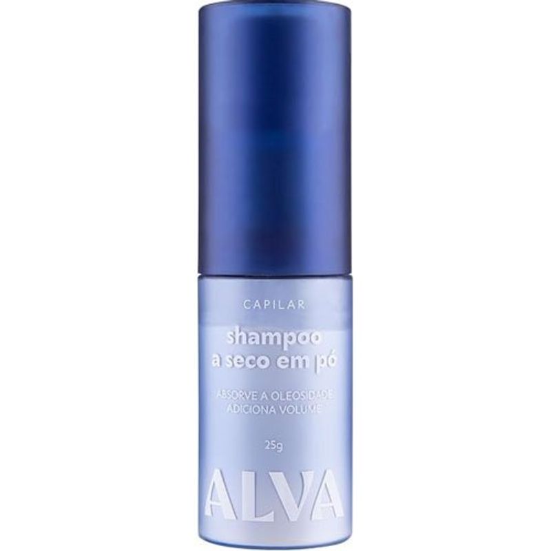 shampoo a seco em pó 25g alva