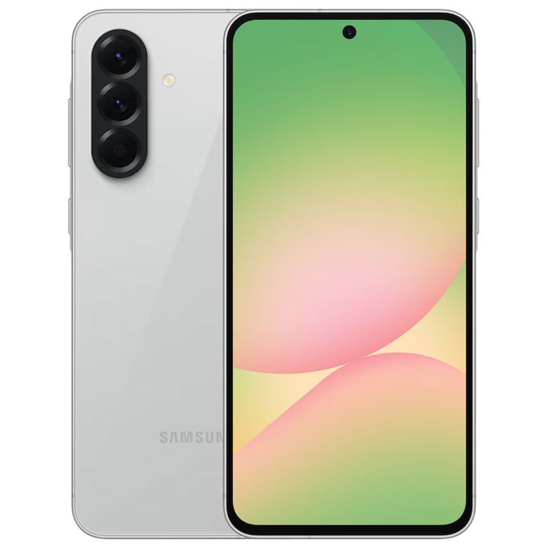 smartphone samsung a56 256gb cinza tela 6.7" câmera 50mp 8g ram