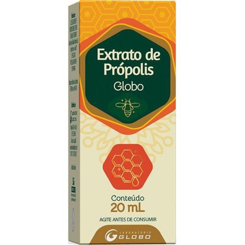 extrato de propolis 20ml globo