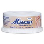 esparadrapo bege impermeável missner 1,2mm x 4,5m 1 unidade