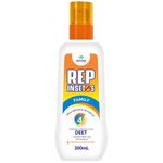 repelente de insetos deep family 7% spray 200ml avvio