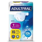 fralda geriatrica adultfral xg 7 unidades