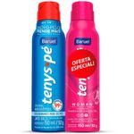 desodorantes para os pés tenys pé barue 92g 2 unidades