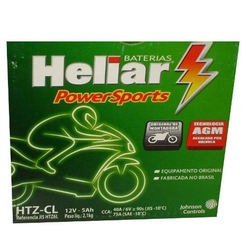 bateria heliar moto htz6l 5ah (mp)