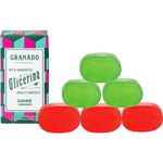 sabonetes em barra granado glicerina rosa e hortelã 6 unidades